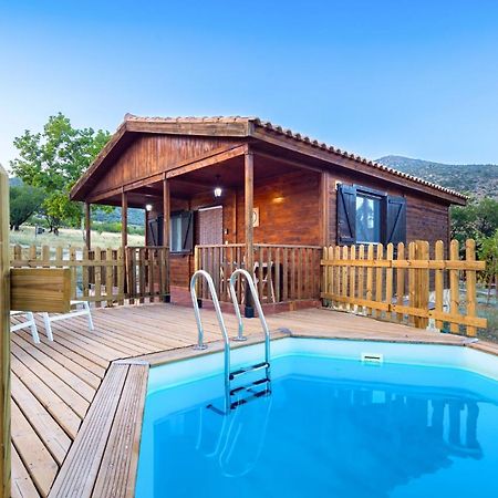 Aldea Los Odres - Cabanas De Madera De 1ª Con Piscina Privada Y Bbq En La Puerta Moratalla  Zewnętrze zdjęcie