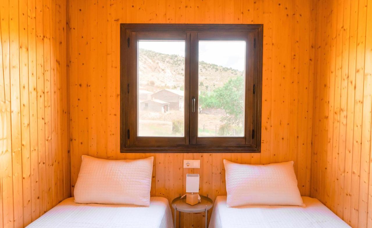 Aldea Los Odres - Cabanas De Madera De 1ª Con Piscina Privada Y Bbq En La Puerta Moratalla  Zewnętrze zdjęcie