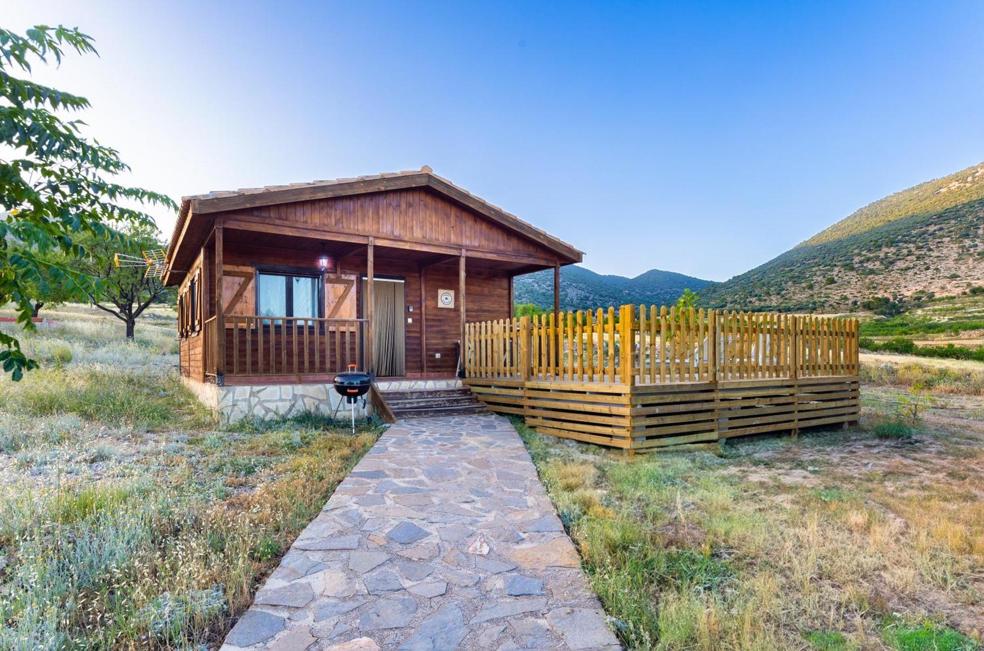 Aldea Los Odres - Cabanas De Madera De 1ª Con Piscina Privada Y Bbq En La Puerta Moratalla  Zewnętrze zdjęcie