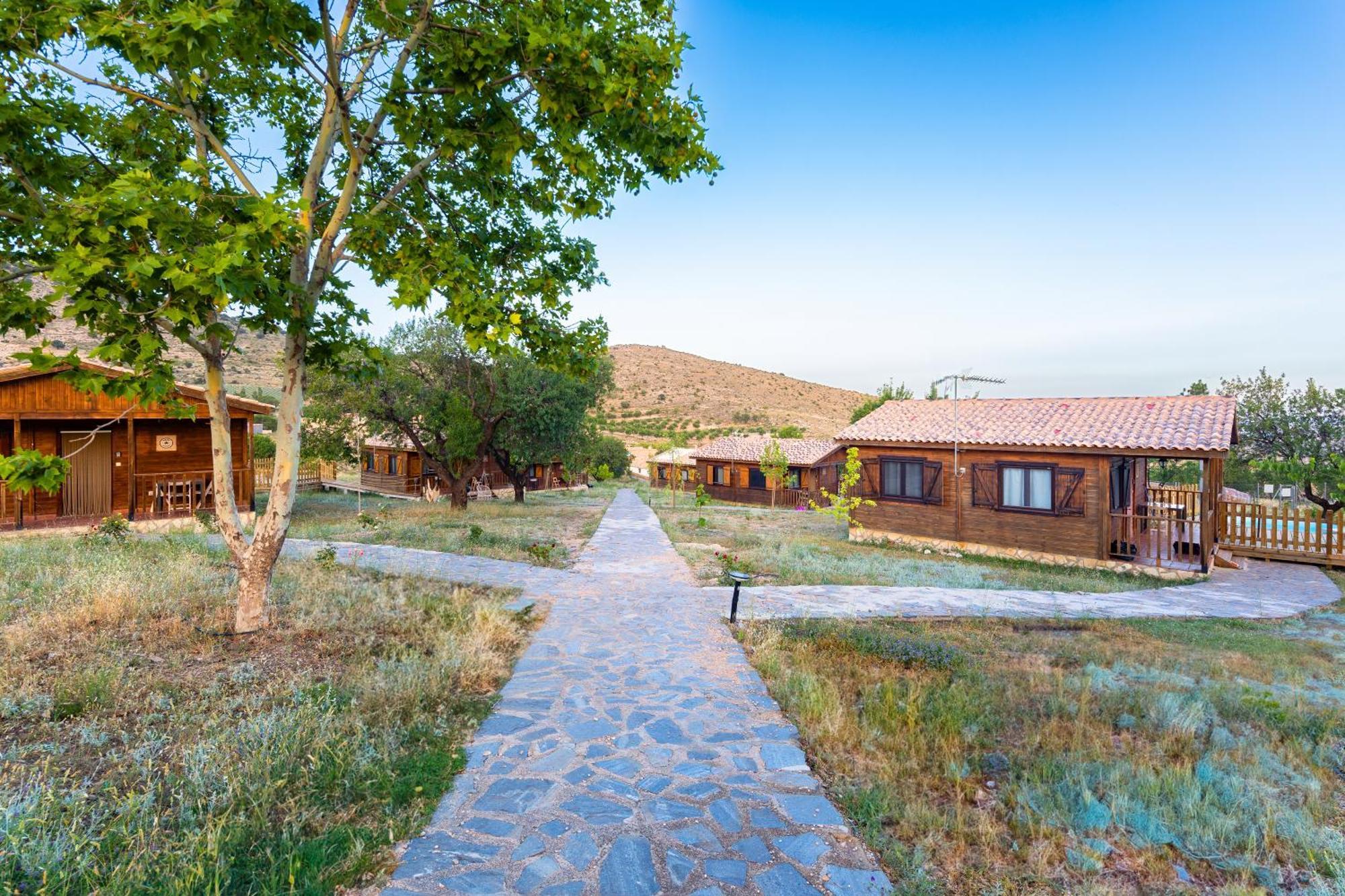 Aldea Los Odres - Cabanas De Madera De 1ª Con Piscina Privada Y Bbq En La Puerta Moratalla  Zewnętrze zdjęcie